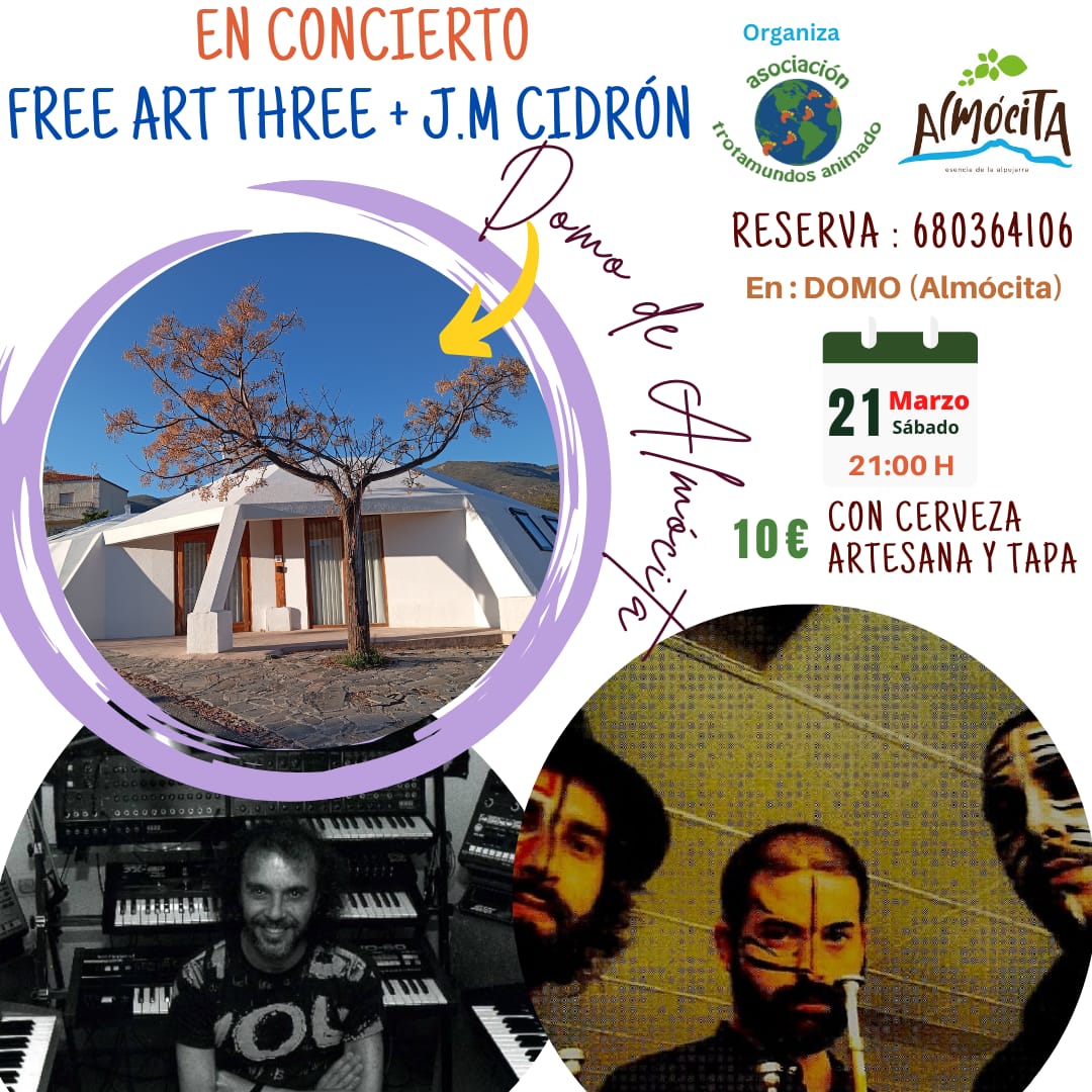 Concierto Free Art Three + J.M.Cidrón